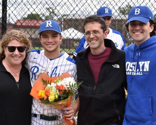 Senior Athlete and Family